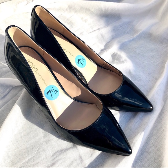 SOLD! - BCBGeneration Black Heels - Picture 2 of 6